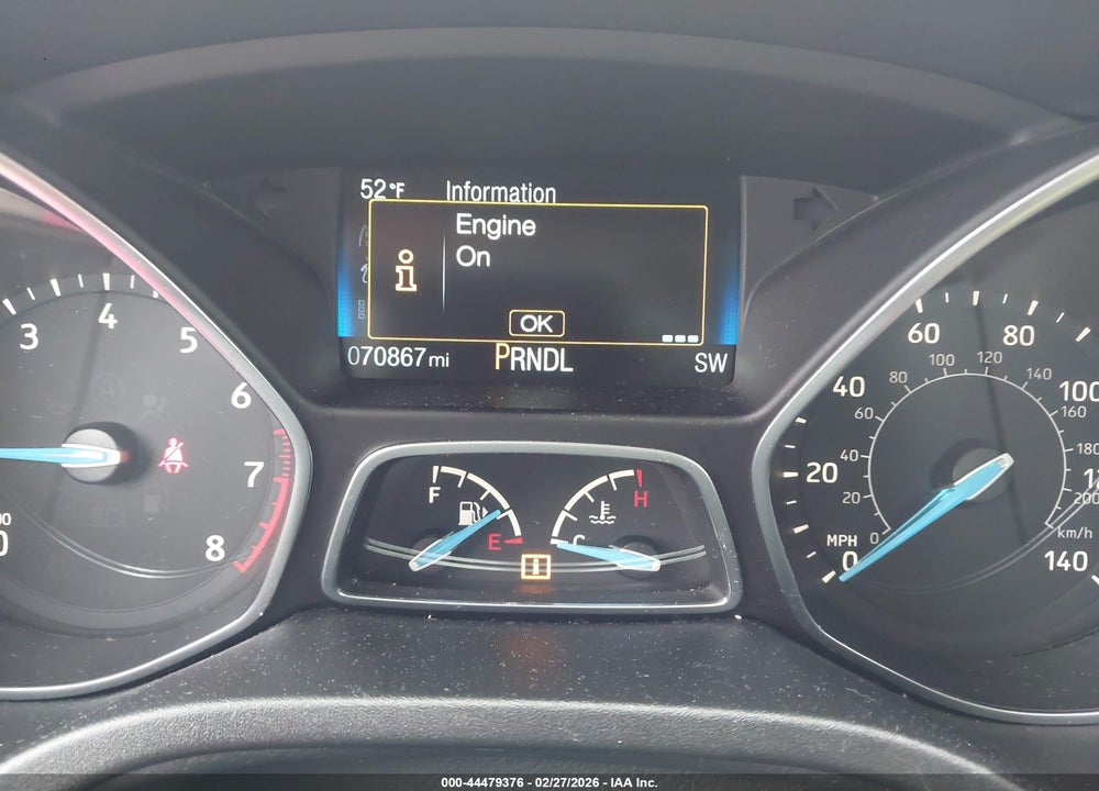 2018 FORD FOCUS SE VIN: 1FADP3F28JL254858