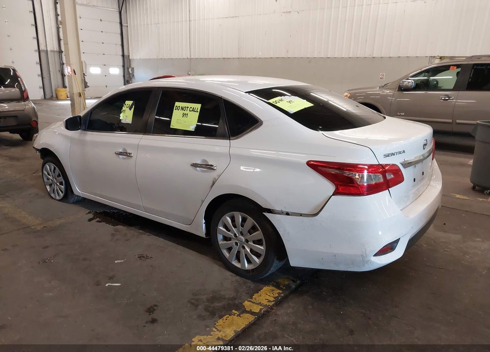 2019 NISSAN SENTRA S VIN: 3N1AB7AP5KY204257