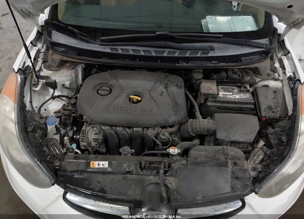 2013 HYUNDAI ELANTRA GLS VIN: 5NPDH4AE9DH374126