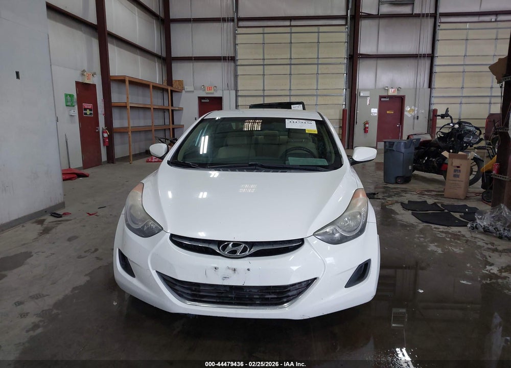 2013 HYUNDAI ELANTRA GLS VIN: 5NPDH4AE9DH374126