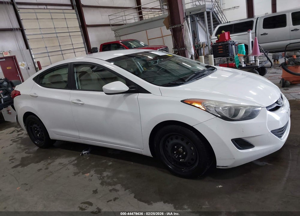 2013 HYUNDAI ELANTRA GLS VIN: 5NPDH4AE9DH374126