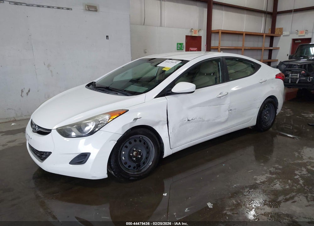 2013 HYUNDAI ELANTRA GLS VIN: 5NPDH4AE9DH374126