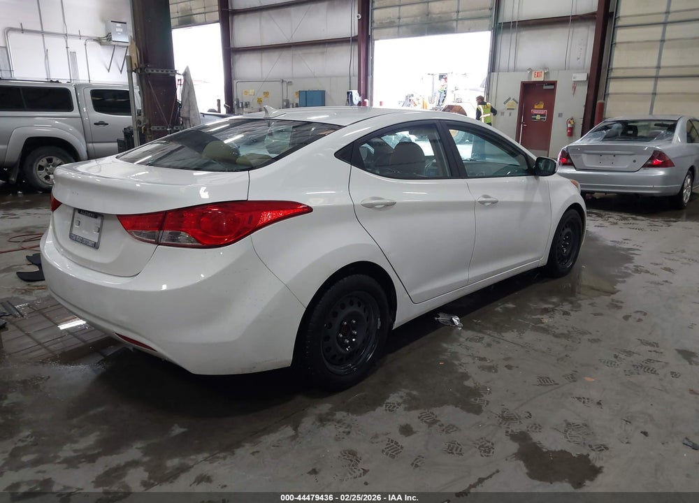 2013 HYUNDAI ELANTRA GLS VIN: 5NPDH4AE9DH374126