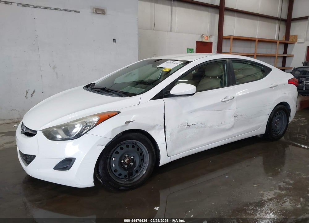 2013 HYUNDAI ELANTRA GLS VIN: 5NPDH4AE9DH374126