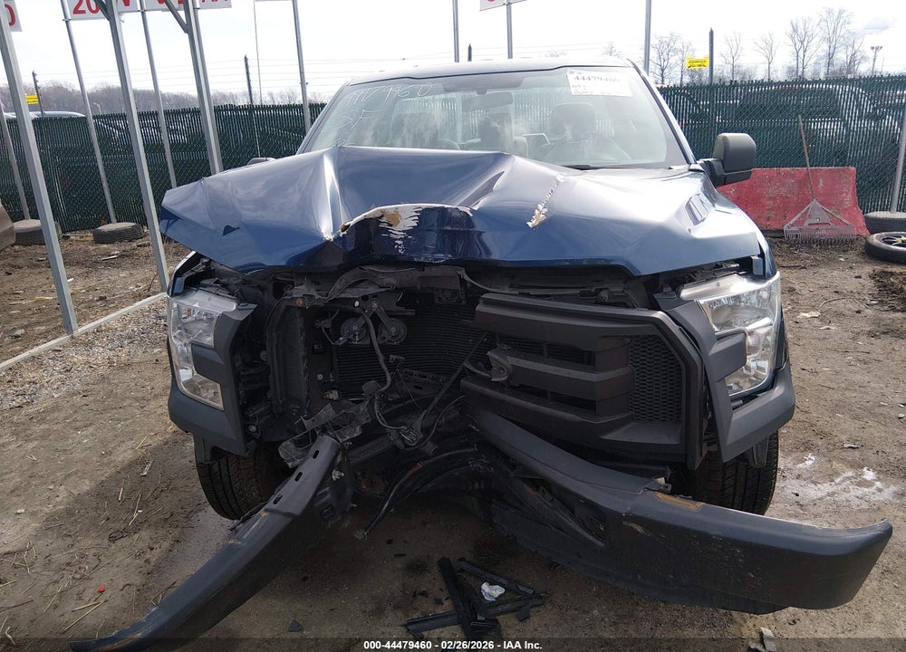 2016 FORD F-150 XL VIN: 1FTMF1C82GKE28738