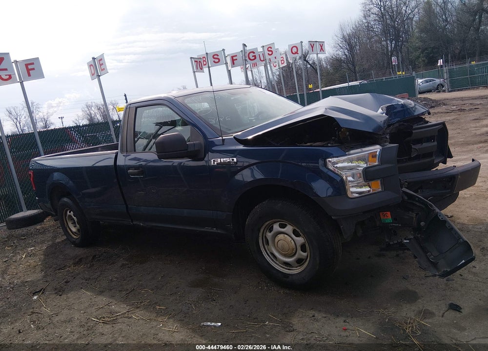 2016 FORD F-150 XL VIN: 1FTMF1C82GKE28738