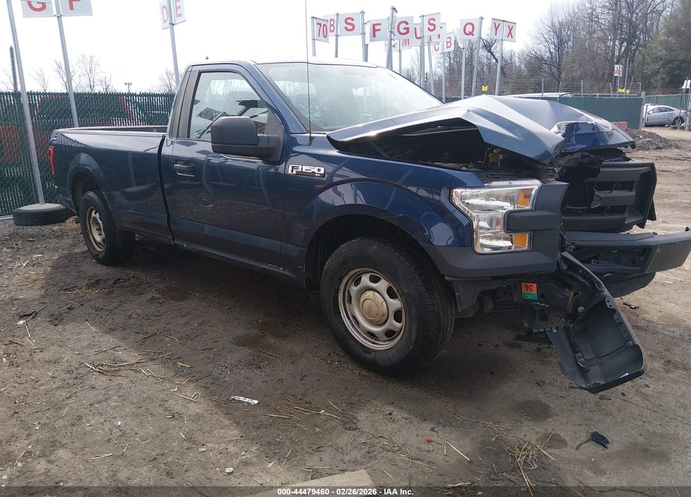 2016 FORD F-150 XL VIN: 1FTMF1C82GKE28738