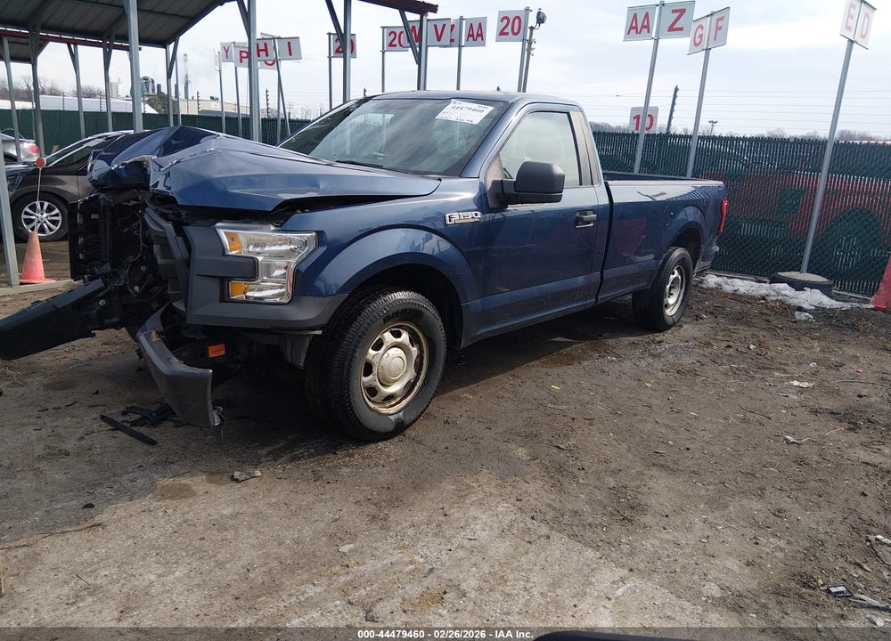 2016 FORD F-150 XL VIN: 1FTMF1C82GKE28738