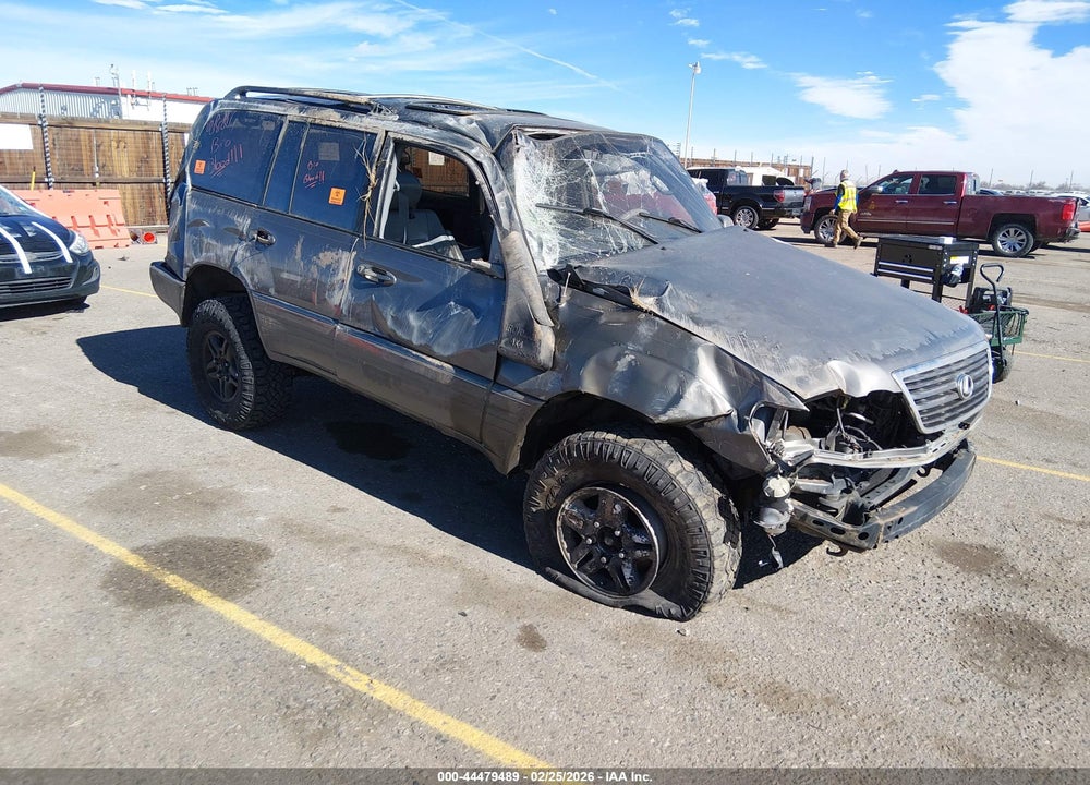 1999 LEXUS LX 470 VIN: JT6HT00W2X0072026