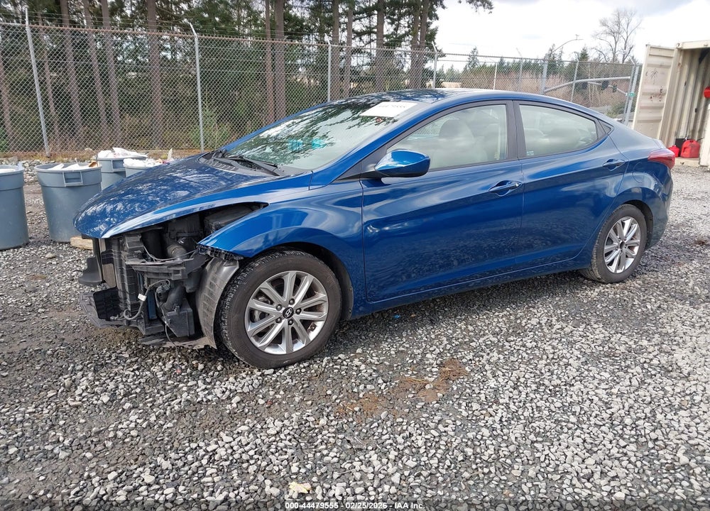 2015 HYUNDAI ELANTRA SE VIN: KMHDH4AE9FU326033