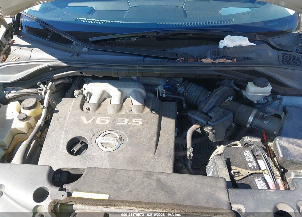2007 NISSAN MURANO S VIN: JN8AZ08W97W640139