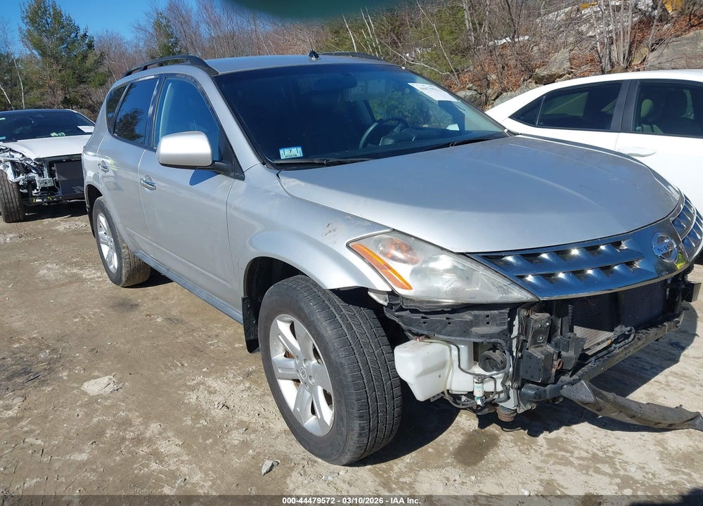2007 NISSAN MURANO S VIN: JN8AZ08W97W640139