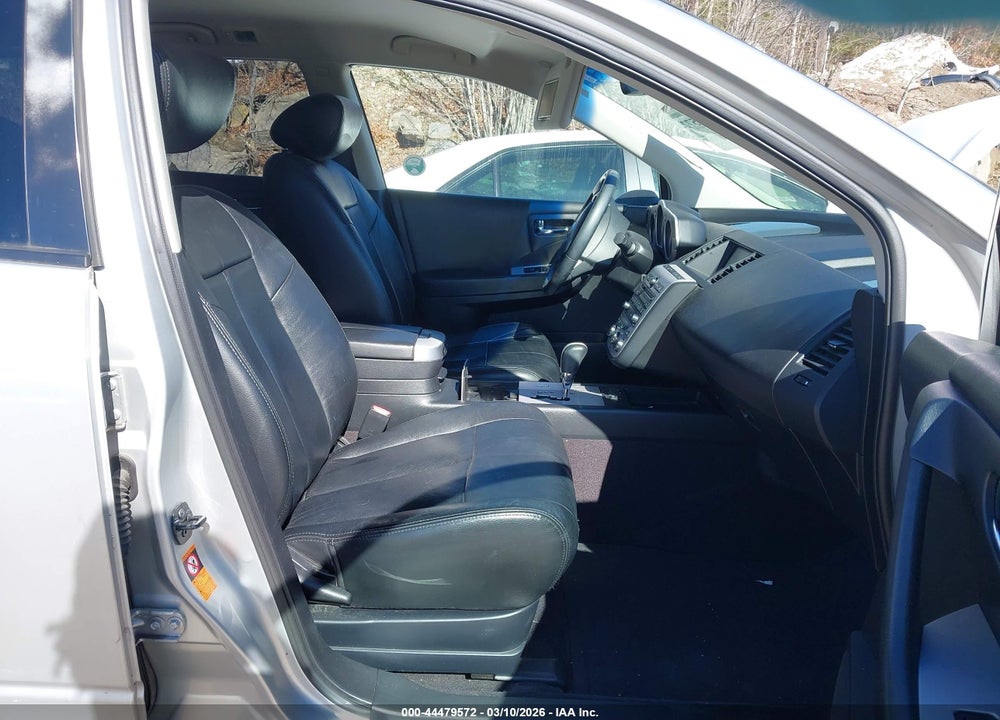 2007 NISSAN MURANO S VIN: JN8AZ08W97W640139
