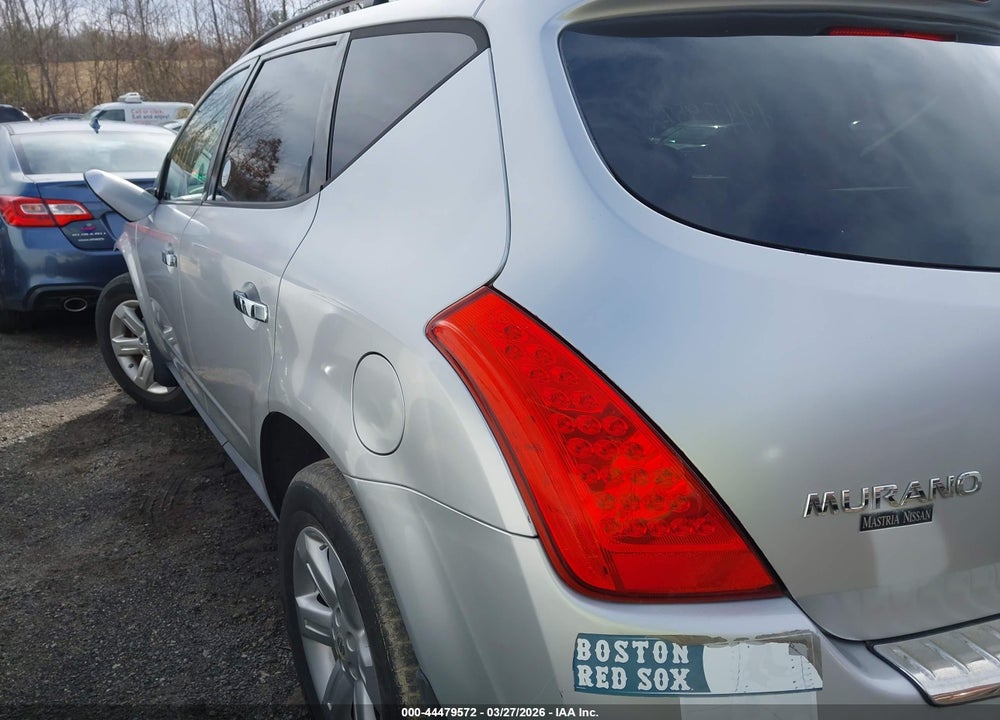2007 NISSAN MURANO S VIN: JN8AZ08W97W640139