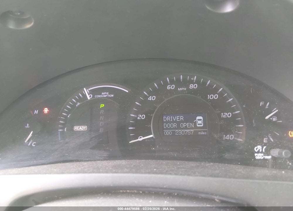 2008 TOYOTA CAMRY HYBRID VIN: 4T1BB46K38U032363