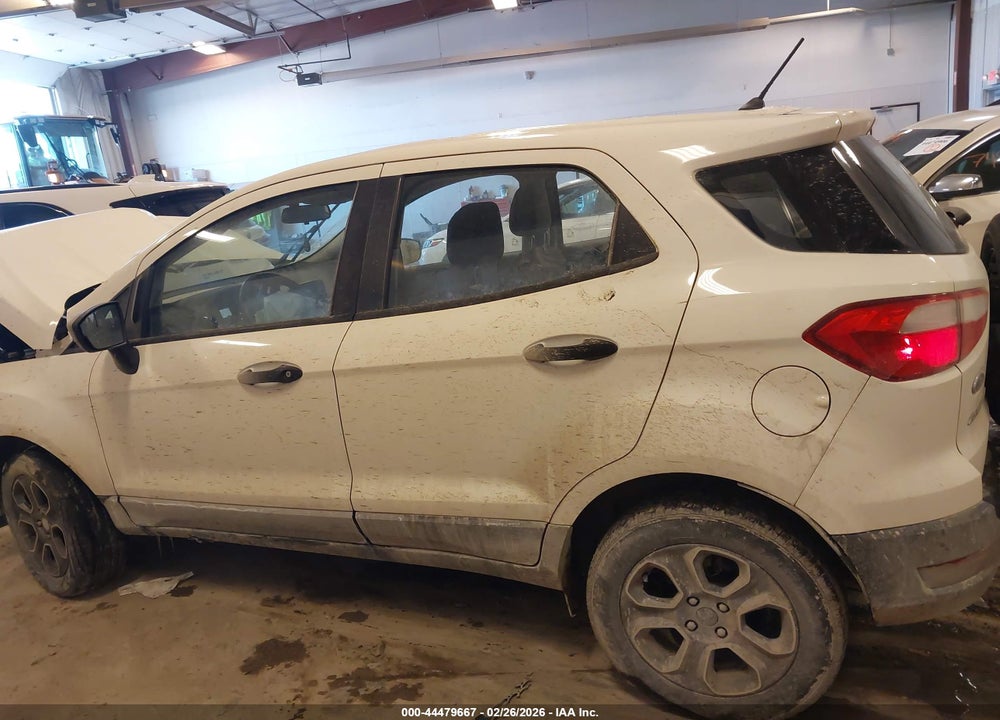 2018 FORD ECOSPORT S VIN: MAJ6P1SL7JC174219
