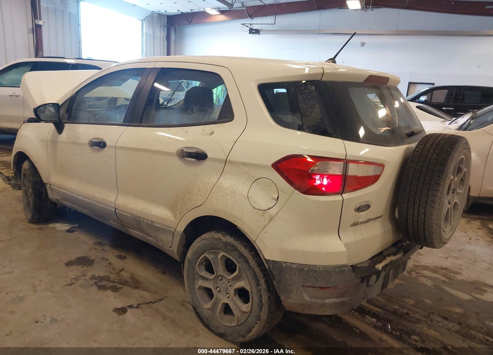2018 FORD ECOSPORT S VIN: MAJ6P1SL7JC174219