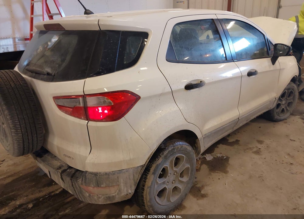 2018 FORD ECOSPORT S VIN: MAJ6P1SL7JC174219