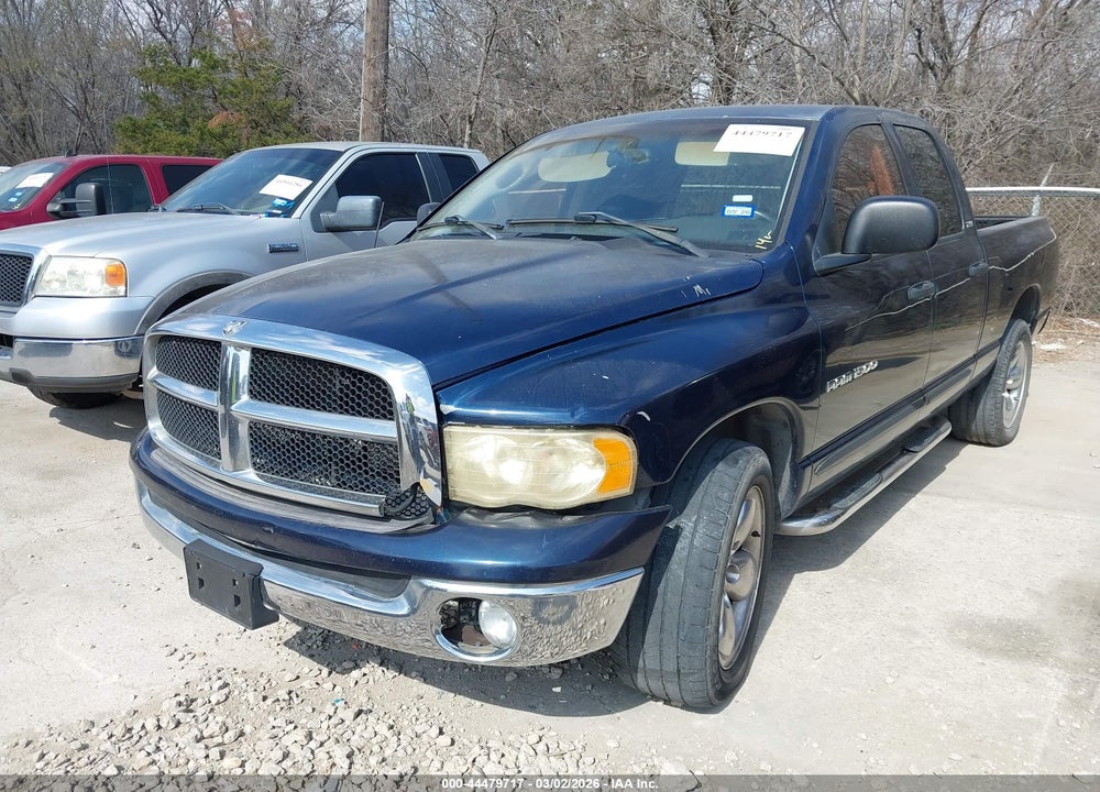2002 DODGE RAM 1500 ST VIN: 1D7HA18N52S685566
