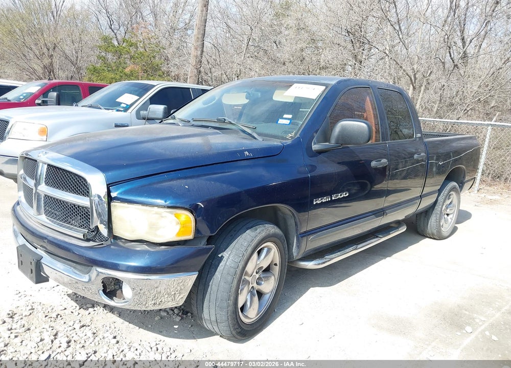 2002 DODGE RAM 1500 ST VIN: 1D7HA18N52S685566