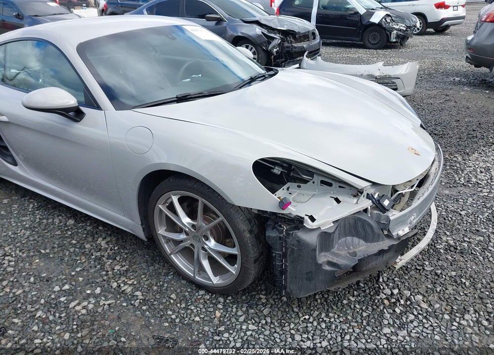 2018 PORSCHE 718 CAYMAN VIN: WP0AA2A80JS260325