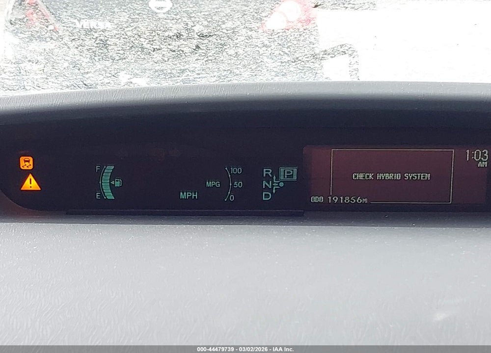 2010 TOYOTA PRIUS III VIN: JTDKN3DU5A0237397