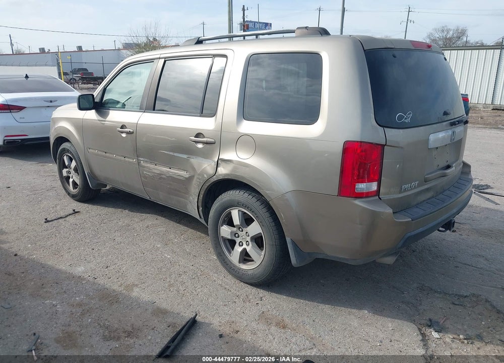 2009 HONDA PILOT EX-L VIN: 5FNYF38619B007355