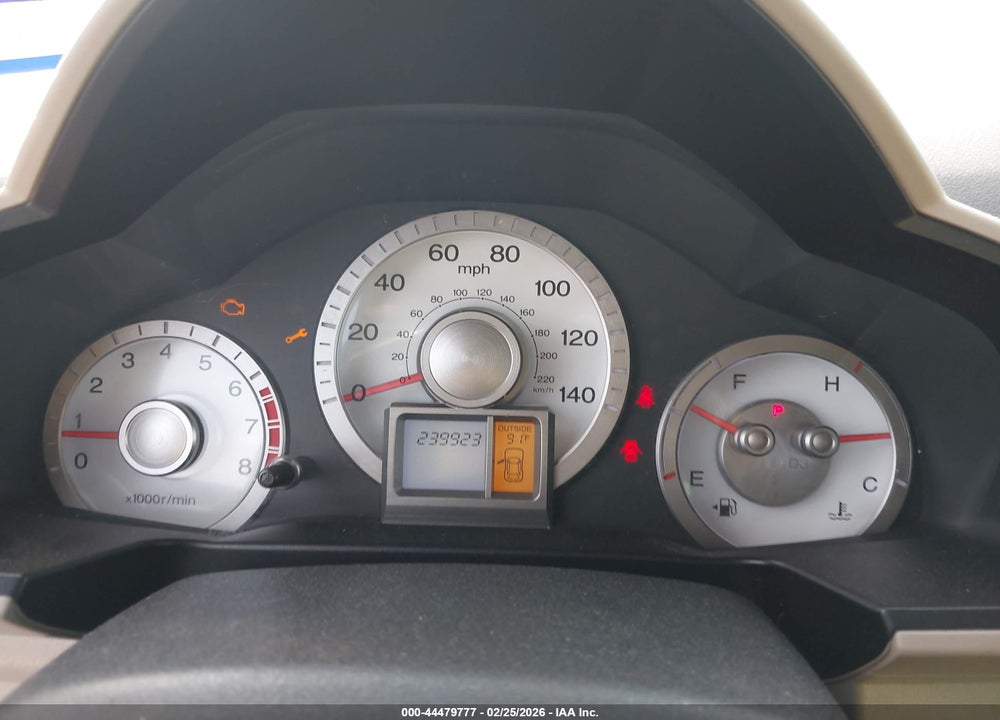 2009 HONDA PILOT EX-L VIN: 5FNYF38619B007355