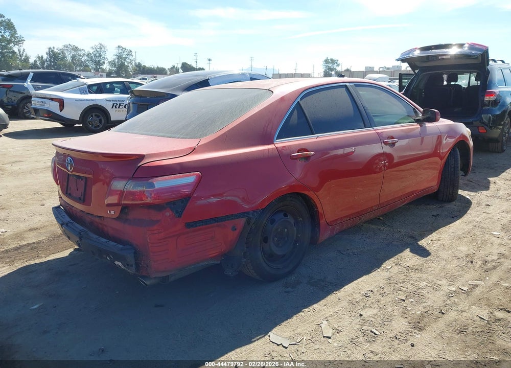 2007 TOYOTA CAMRY LE V6 VIN: 4T1BK46KX7U022122