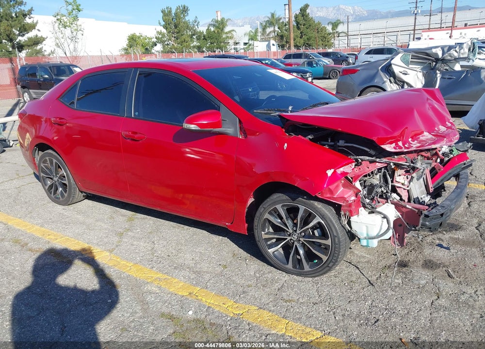 2017 TOYOTA COROLLA SE VIN: 2T1BURHE2HC801449