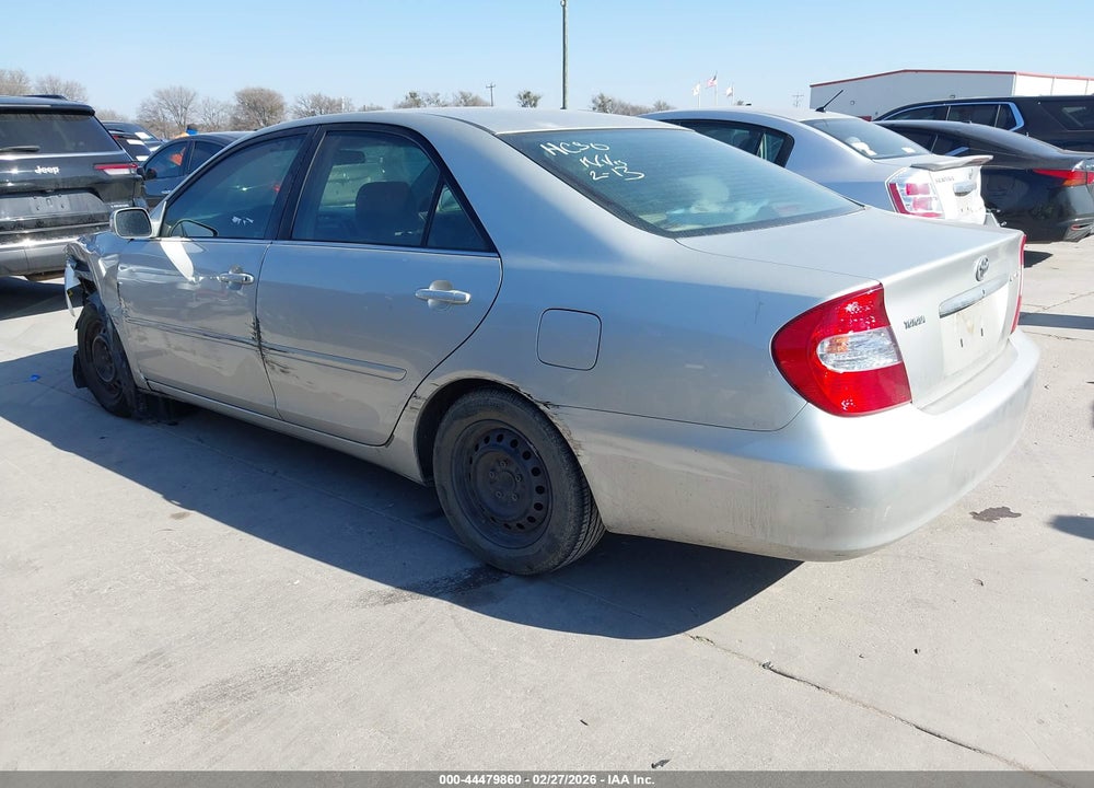 2002 TOYOTA CAMRY LE VIN: 4T1BE32K12U090213