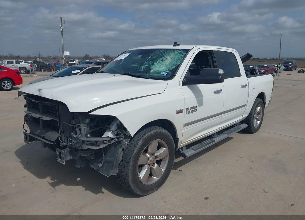 2017 RAM 1500 LONE STAR  4X2 5'7 BOX VIN: 3C6RR6LT5HG591897