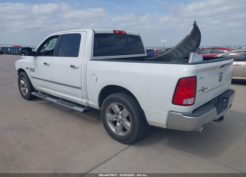 2017 RAM 1500 LONE STAR  4X2 5'7 BOX VIN: 3C6RR6LT5HG591897