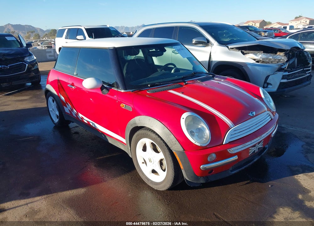 2004 MINI COOPER VIN: WMWRC33444TJ59278