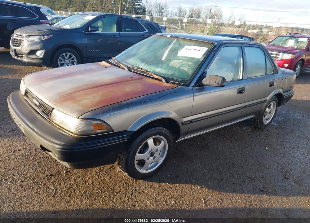 1988 TOYOTA COROLLA DLX VIN: JT2AE92E9J3137997