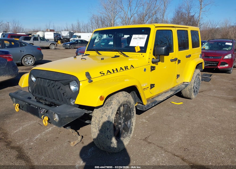 2015 JEEP WRANGLER UNLIMITED SAHARA VIN: 1C4BJWEG7FL582118
