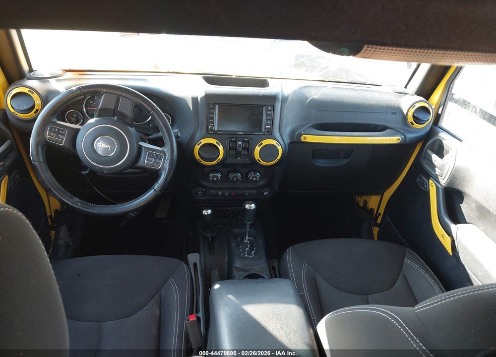 2015 JEEP WRANGLER UNLIMITED SAHARA VIN: 1C4BJWEG7FL582118
