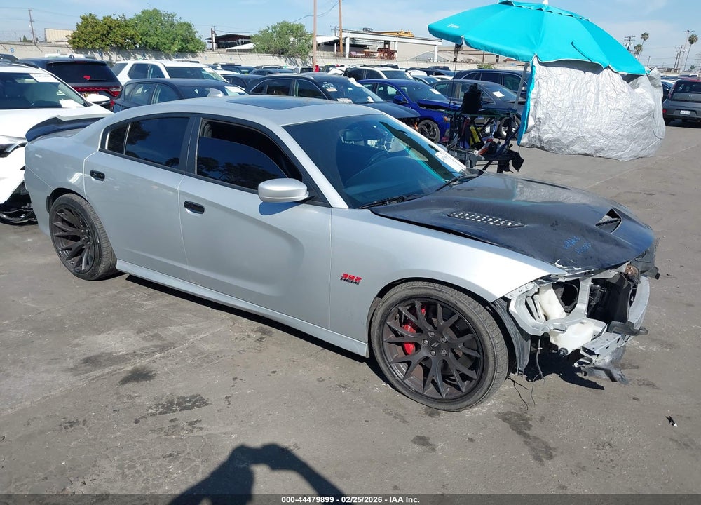 2019 DODGE CHARGER SCAT PACK RWD VIN: 2C3CDXGJ4KH742574