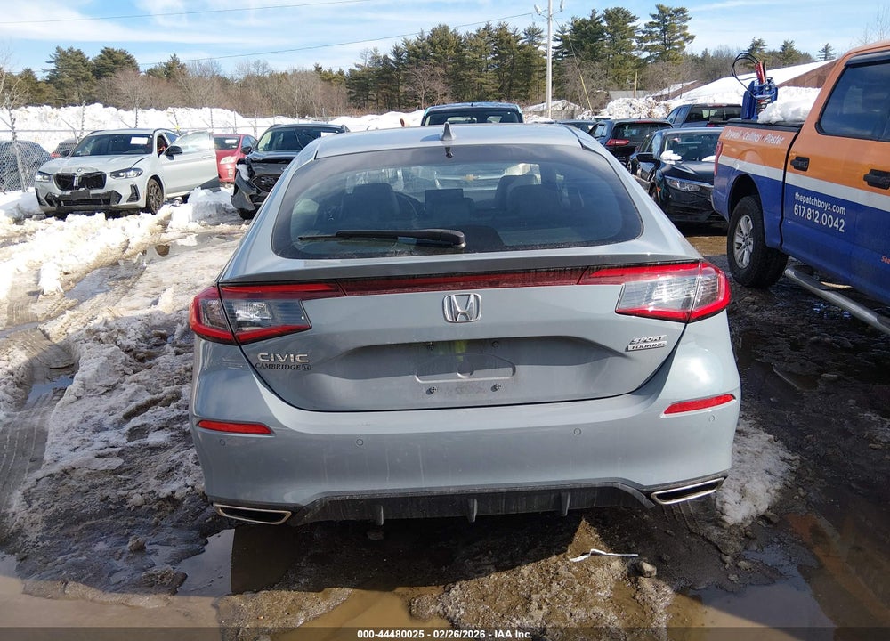 2022 HONDA CIVIC SPORT TOURING VIN: 19XFL1H82NE012411