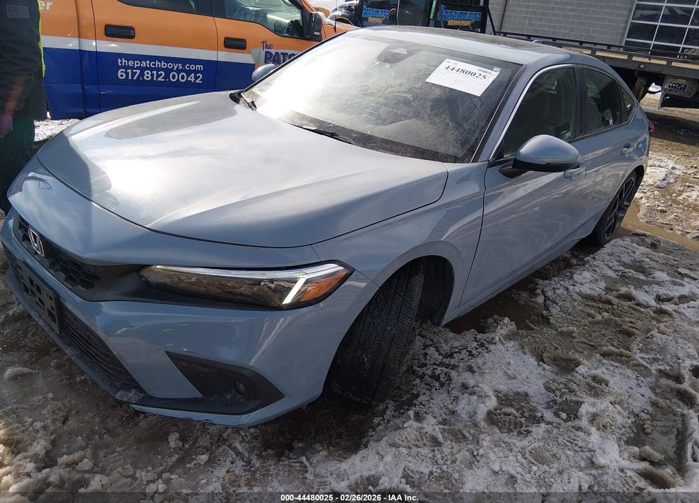 2022 HONDA CIVIC SPORT TOURING VIN: 19XFL1H82NE012411