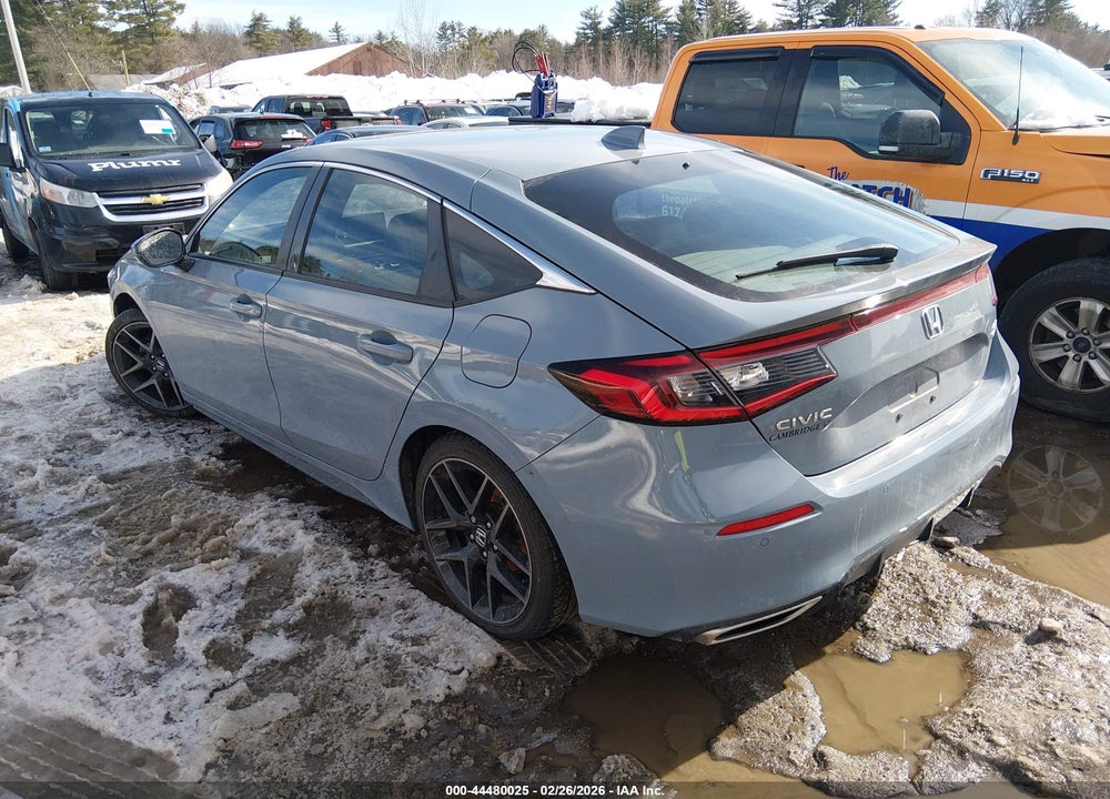 2022 HONDA CIVIC SPORT TOURING VIN: 19XFL1H82NE012411
