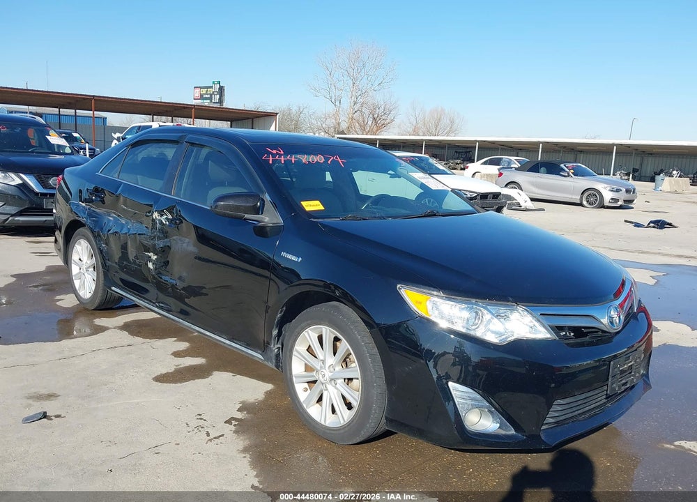 2013 TOYOTA CAMRY HYBRID XLE VIN: 4T1BD1FK0DU064089