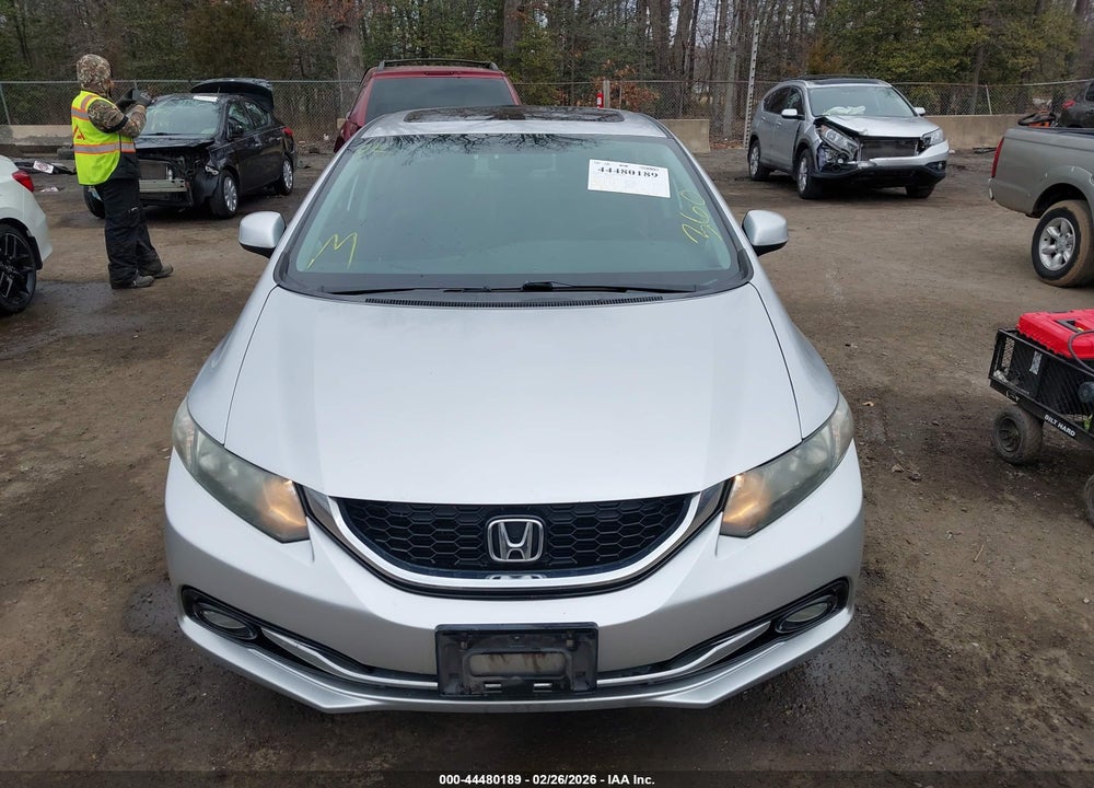 2013 HONDA CIVIC EX-L VIN: 19XFB2F99DE230753