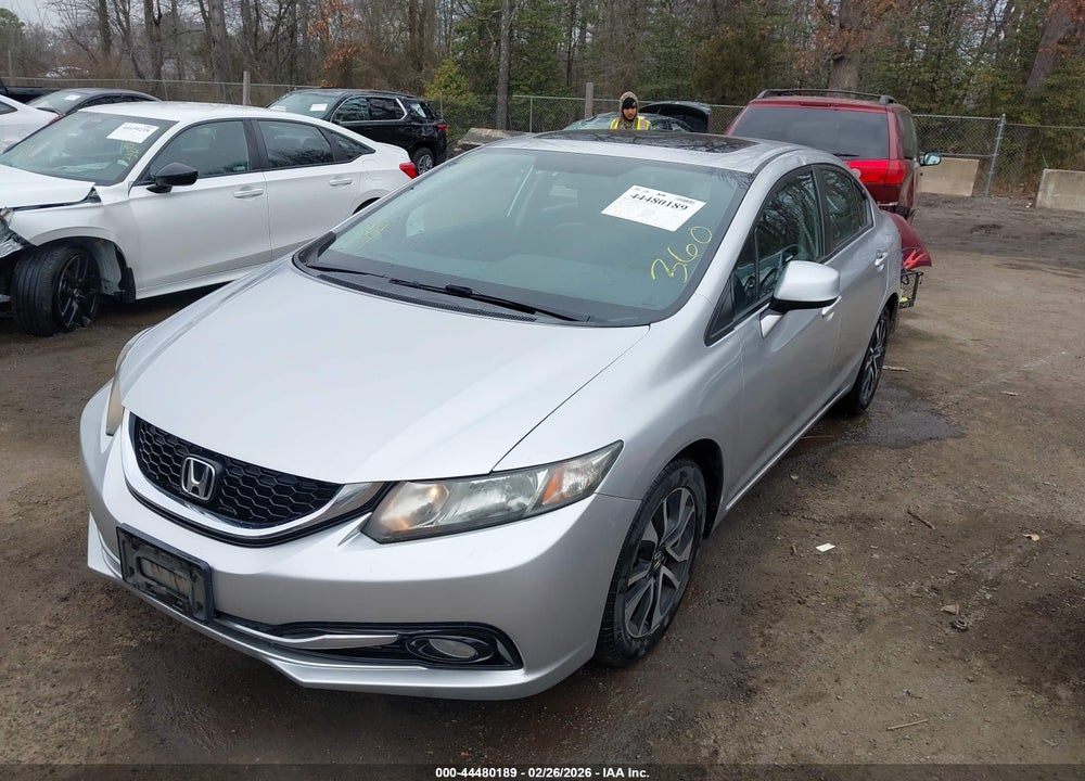 2013 HONDA CIVIC EX-L VIN: 19XFB2F99DE230753