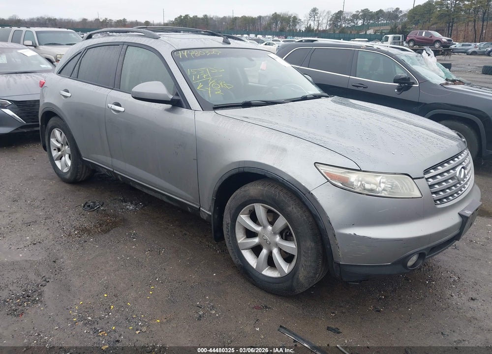 2005 INFINITI FX35 VIN: JNRAS08W85X210318