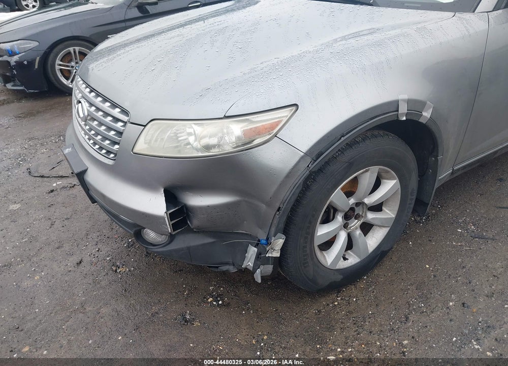 2005 INFINITI FX35 VIN: JNRAS08W85X210318