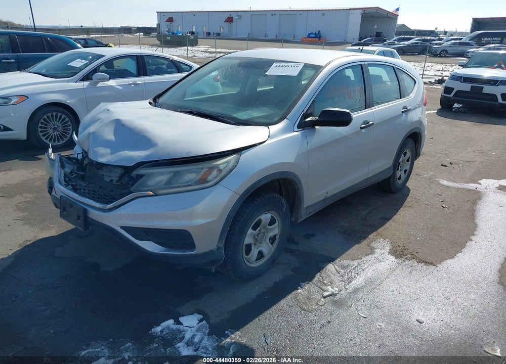 2016 HONDA CR-V LX VIN: 5J6RM4H38GL010795