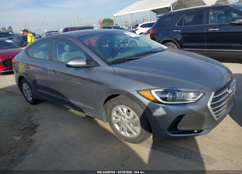 2017 HYUNDAI ELANTRA SE VIN: KMHD74LF3HU117303