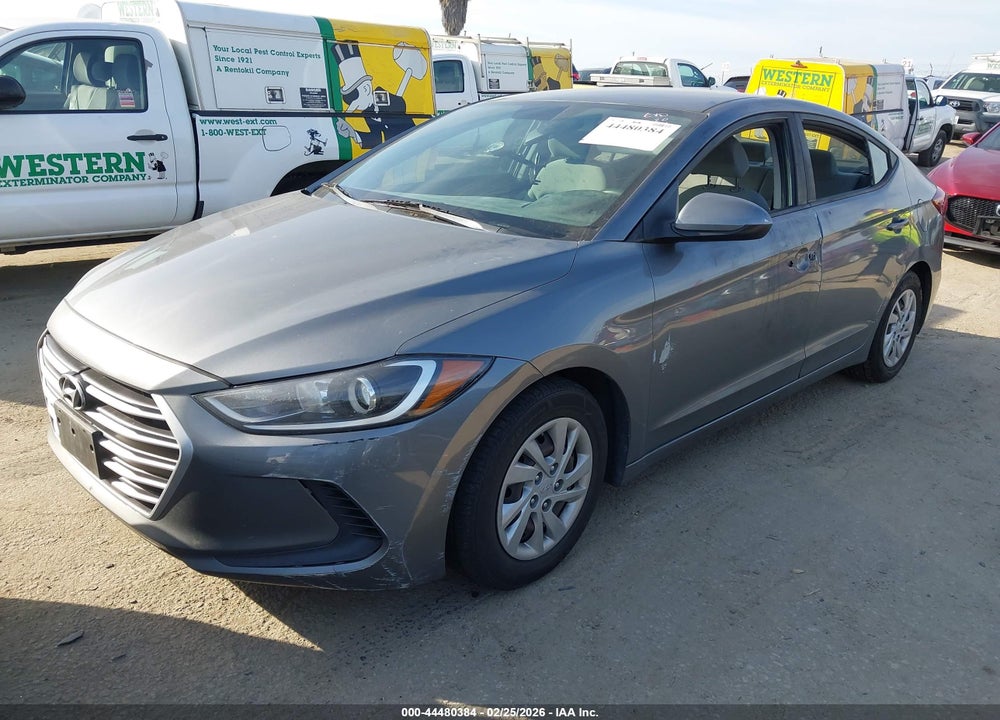 2017 HYUNDAI ELANTRA SE VIN: KMHD74LF3HU117303