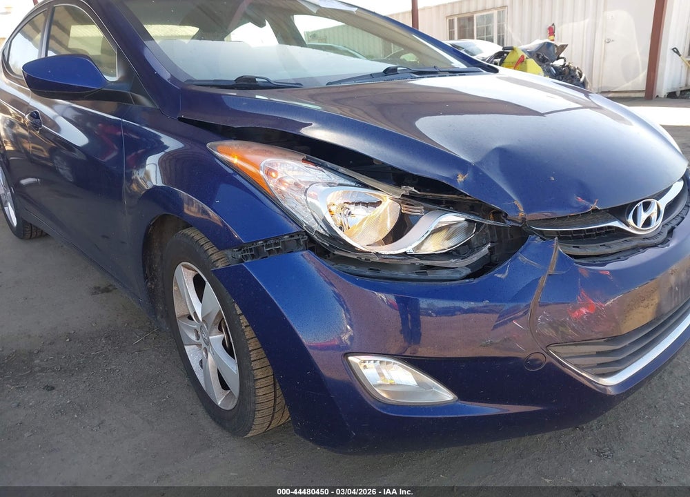 2013 HYUNDAI ELANTRA GLS VIN: 5NPDH4AE5DH442194
